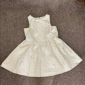 Cream/Gold Dress